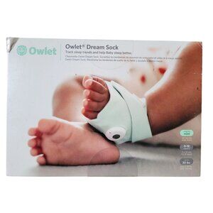 Owlet Dream Sock - FDA-Cleared Smart Baby Monitor Track Live Pulse (Heart) Rate
